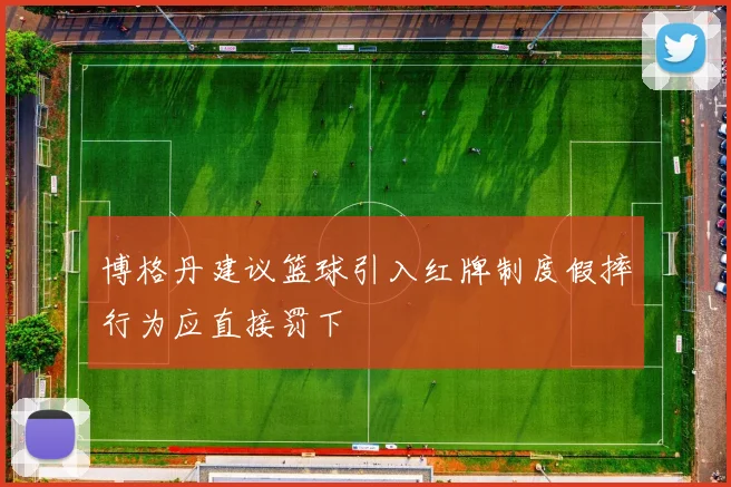 博格丹建议篮球引入红牌制度假摔行为应直接罚下